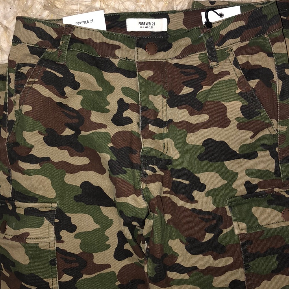 NEW Denim Camo Pants
